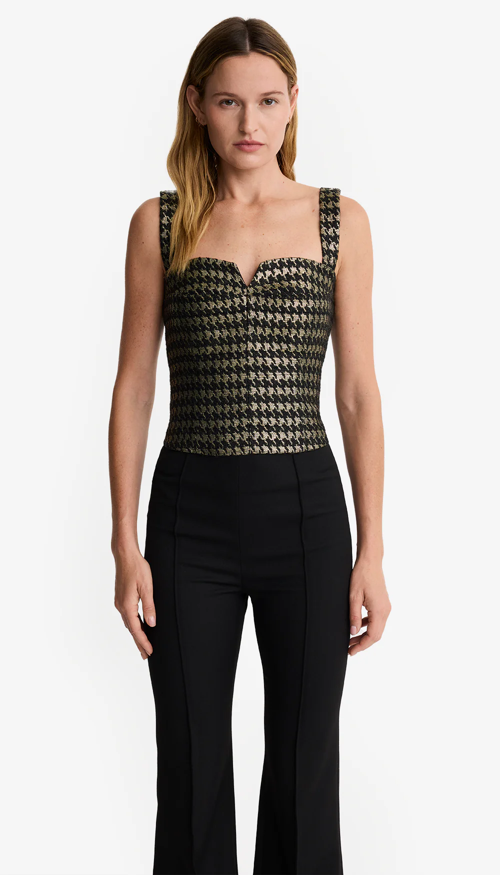 Bustier with Detachable Straps