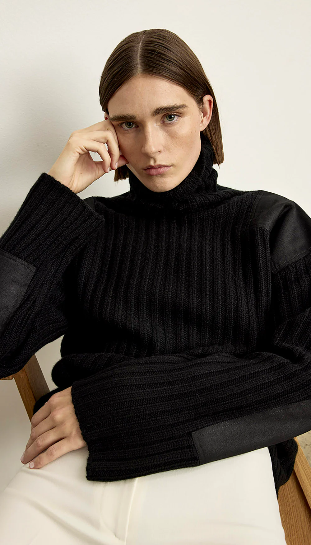 Cashmere Utility Turtleneck - Image 4