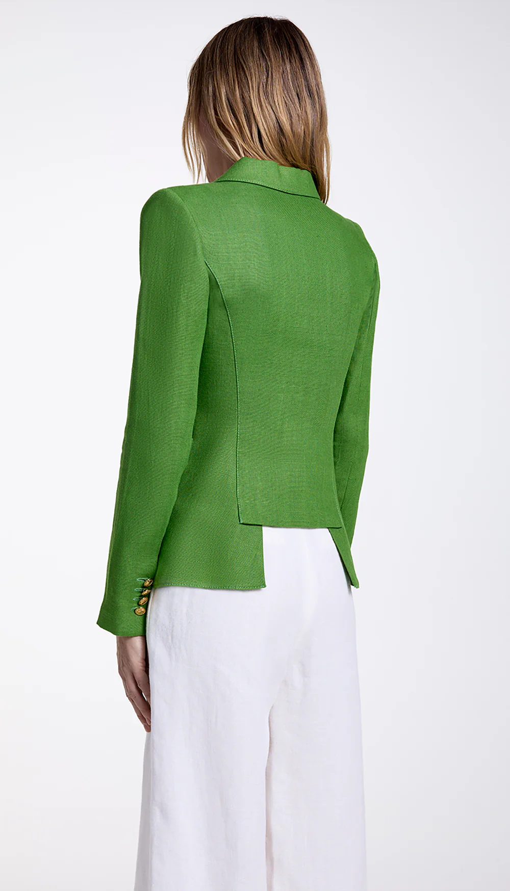 Linen Classic Duchess Blazer - Image 2