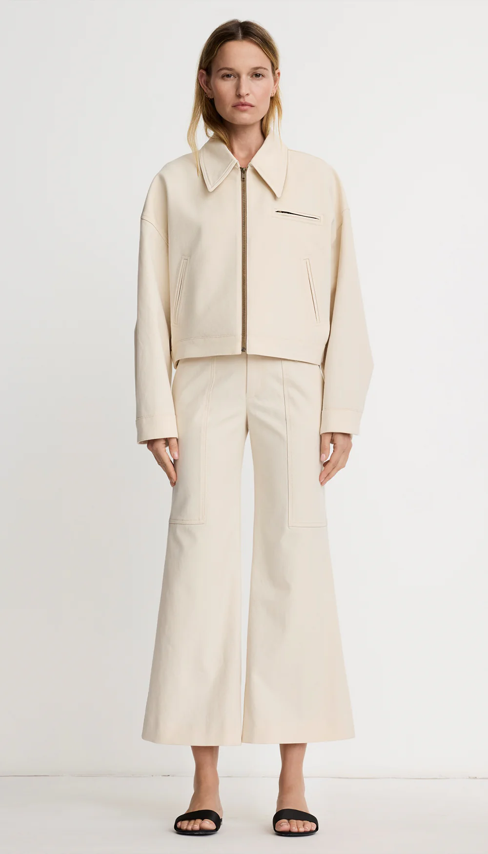 Crop Zip Jacket