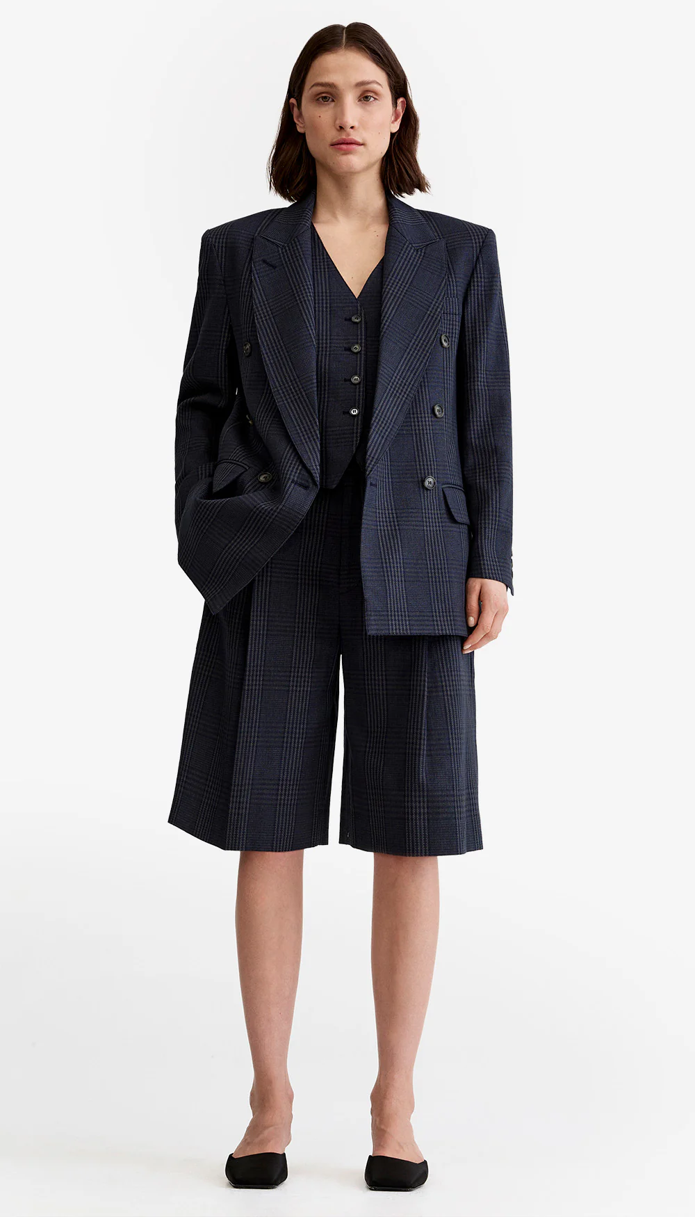 DB Peaked Lapel Blazer - Image 2