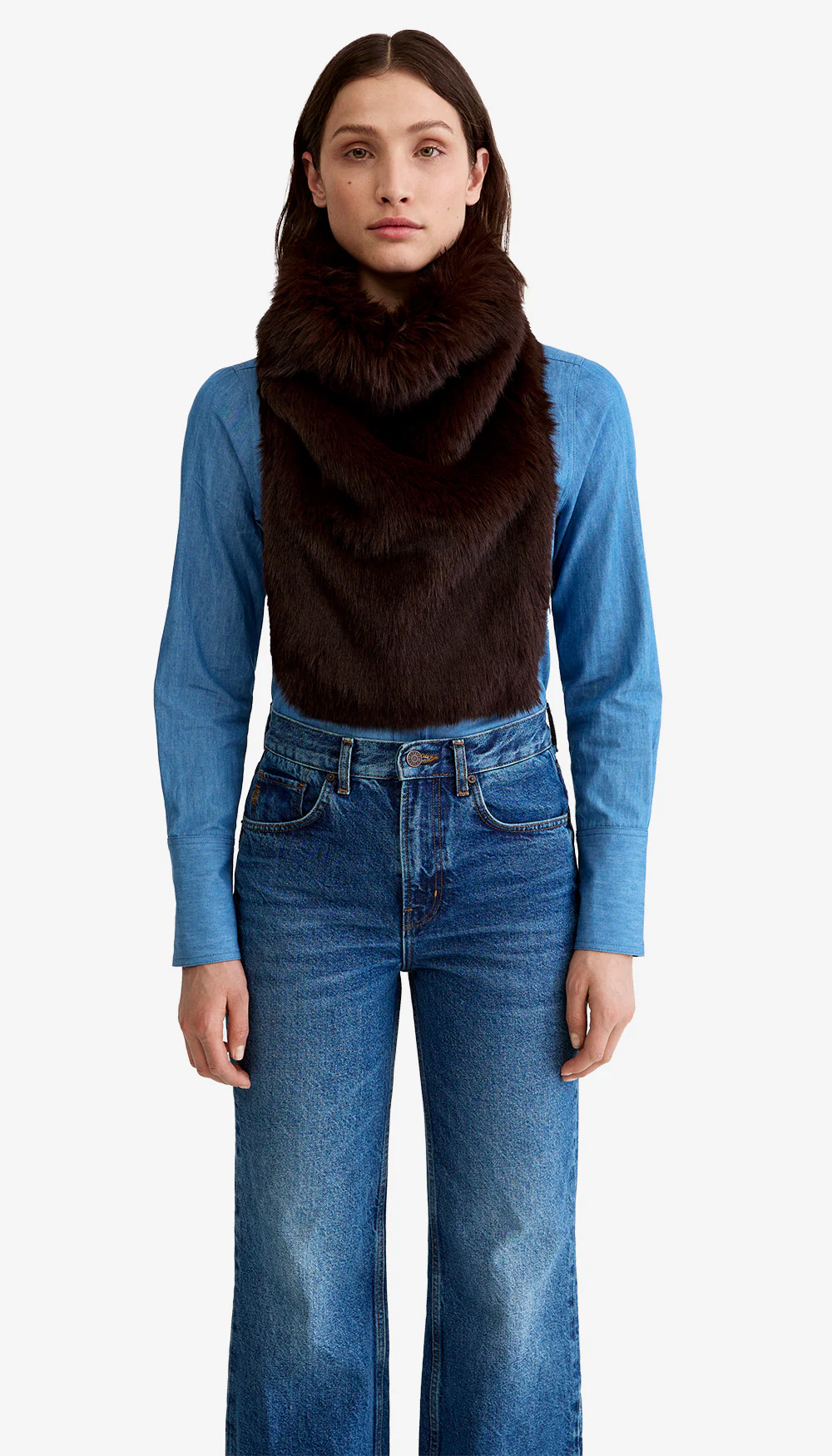 Faux Fur Dickie - Image 5