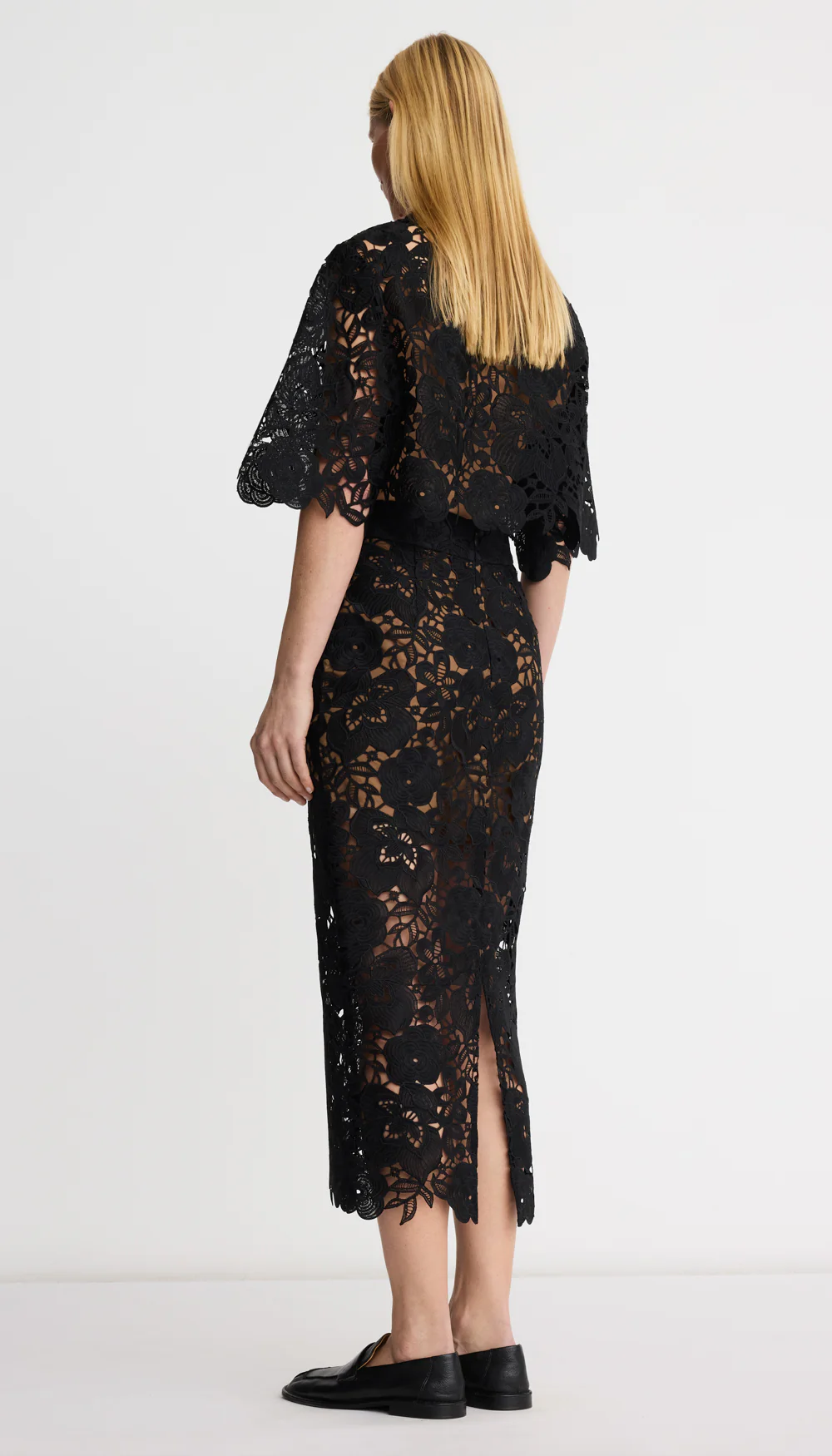 Lace Pencil Skirt - Image 2
