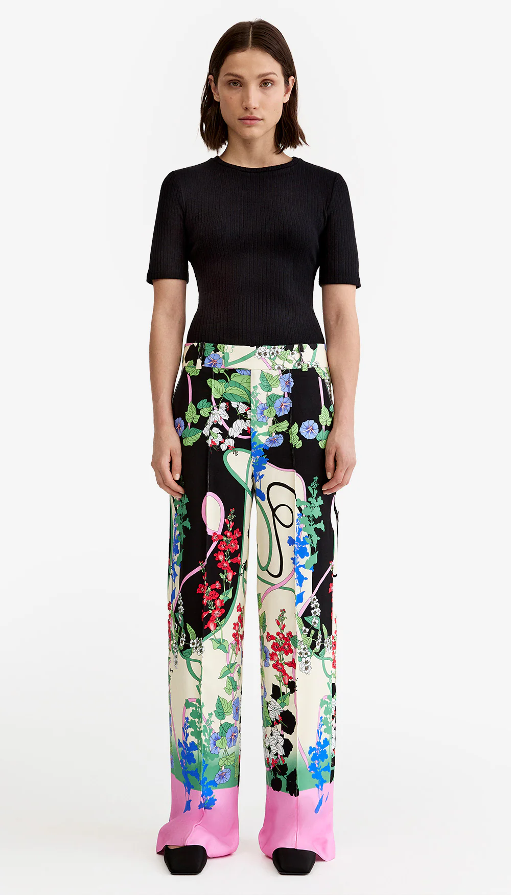 Low Rise Slouch Trouser - Image 2