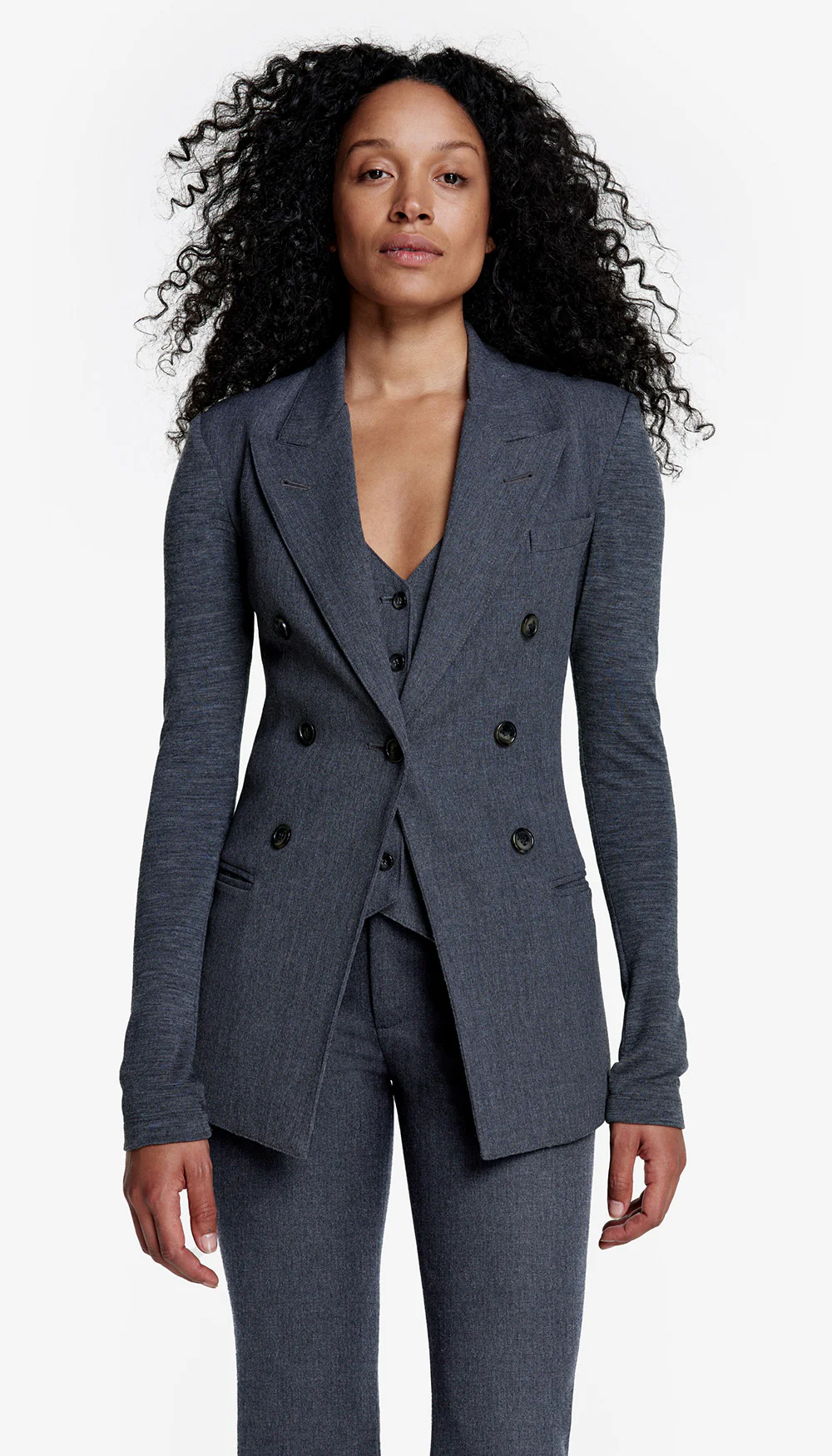 Not A DB Blazer With Jersey Sleeve
