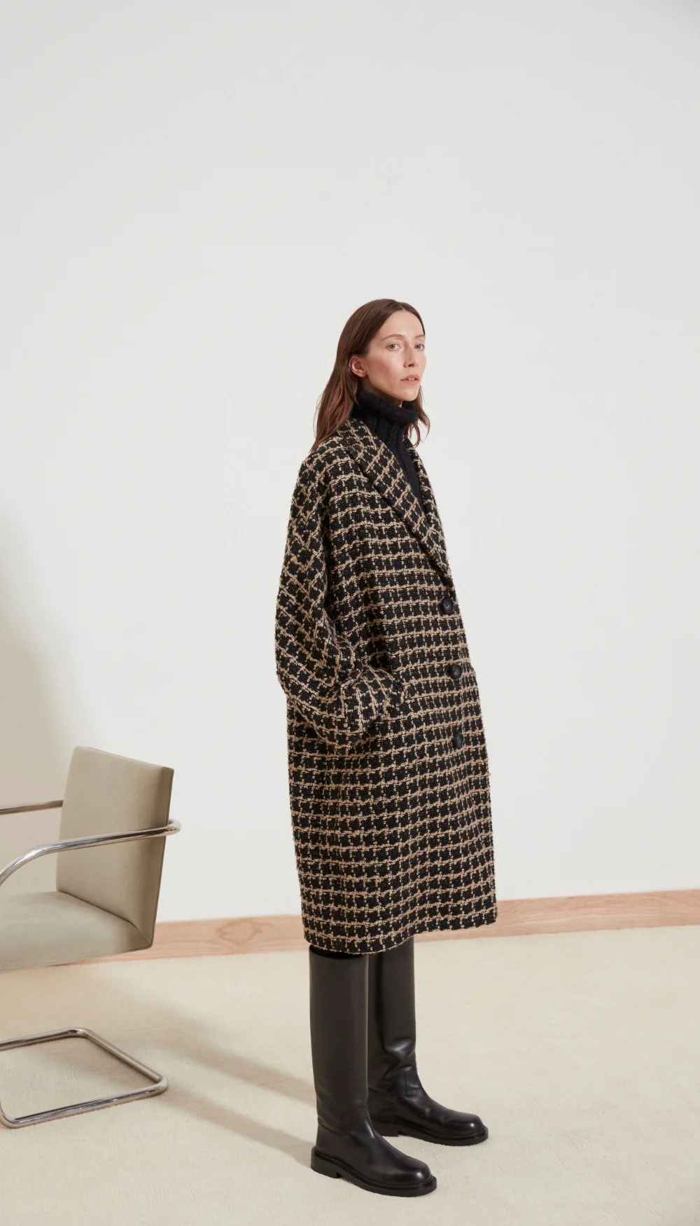 Oversized Swing Coat - Image 6