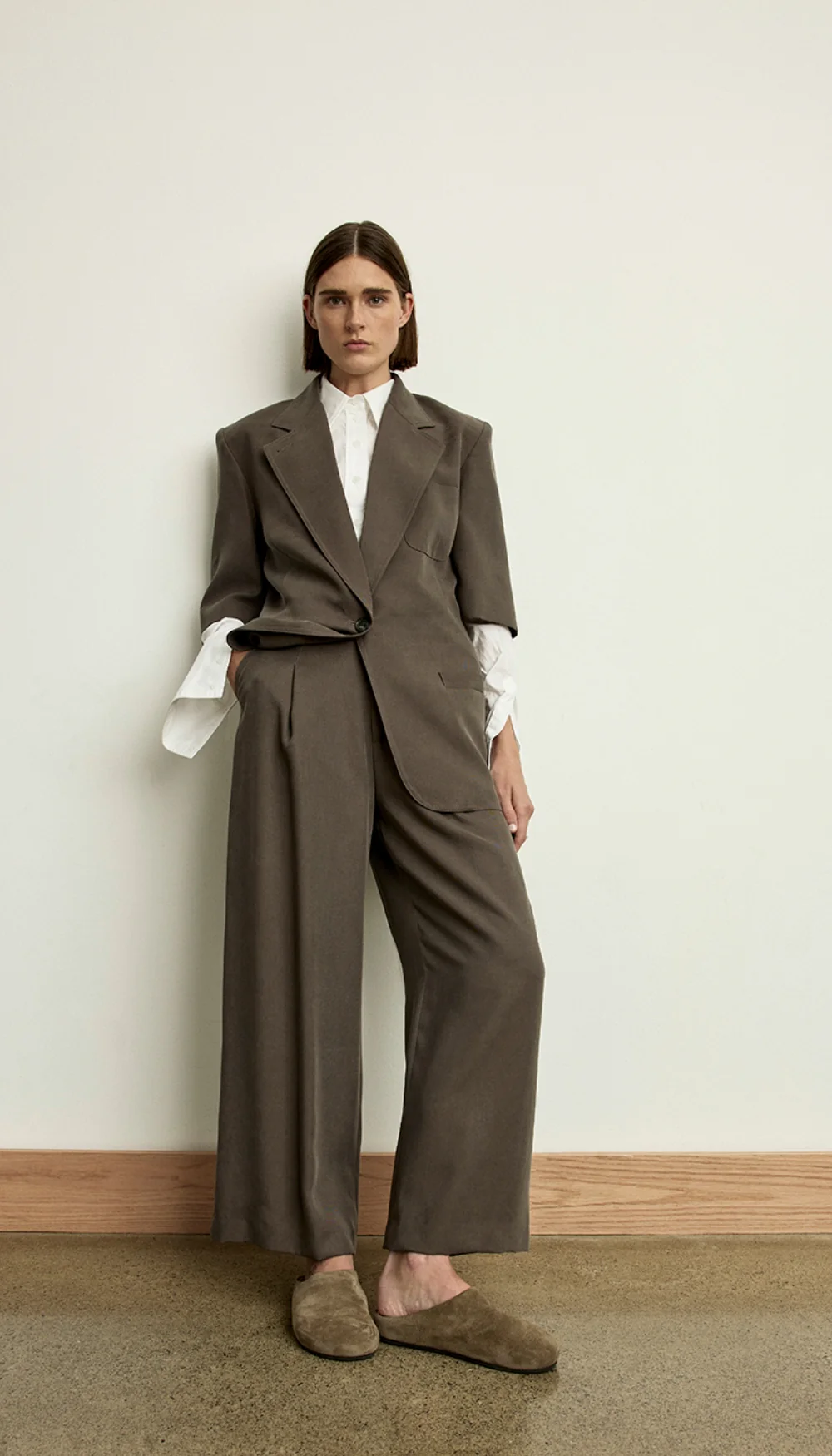 Short Sleeve Oversized Blazer - Image 7